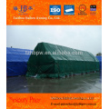 customized PVC coted tarps for goods cover